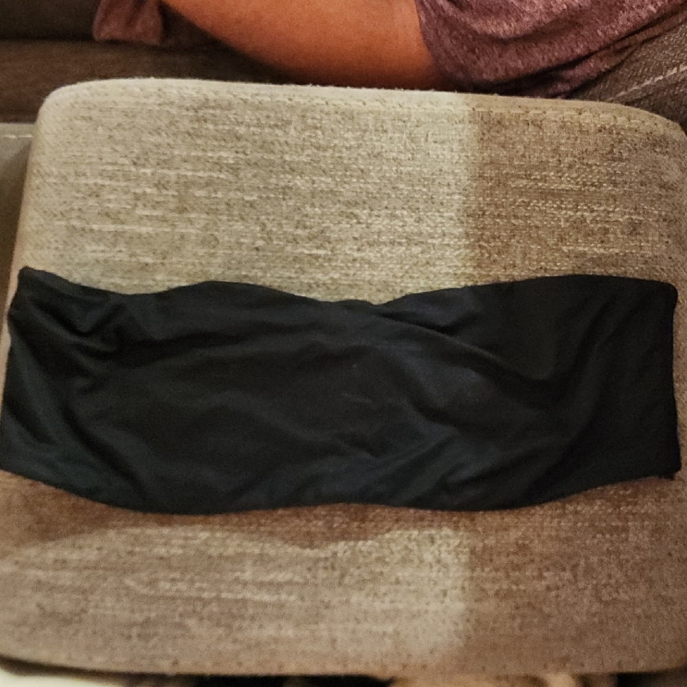 Aerie Black Bandeau Bra